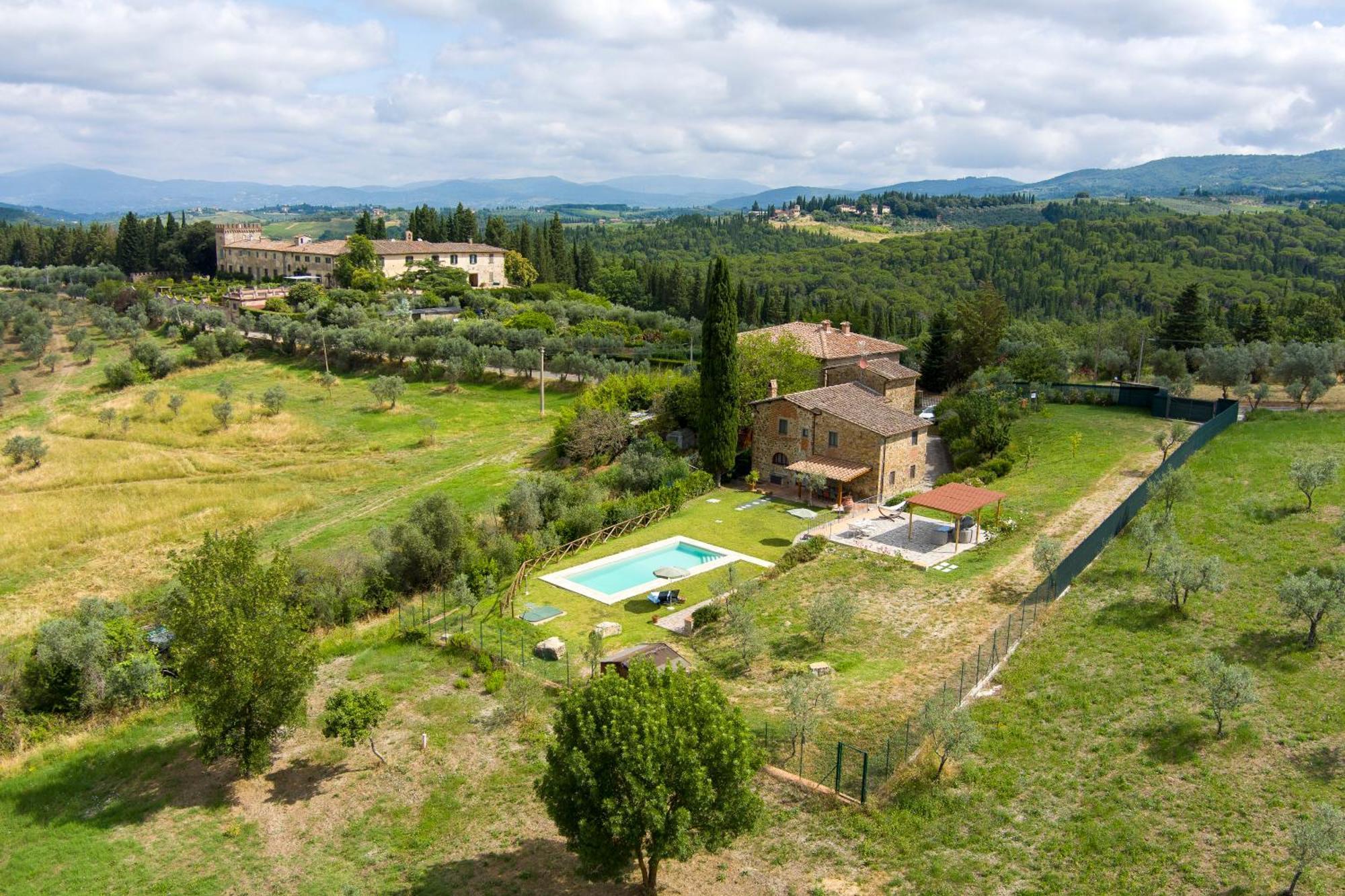 Villa Sunset Greve in Chianti Exteriör bild