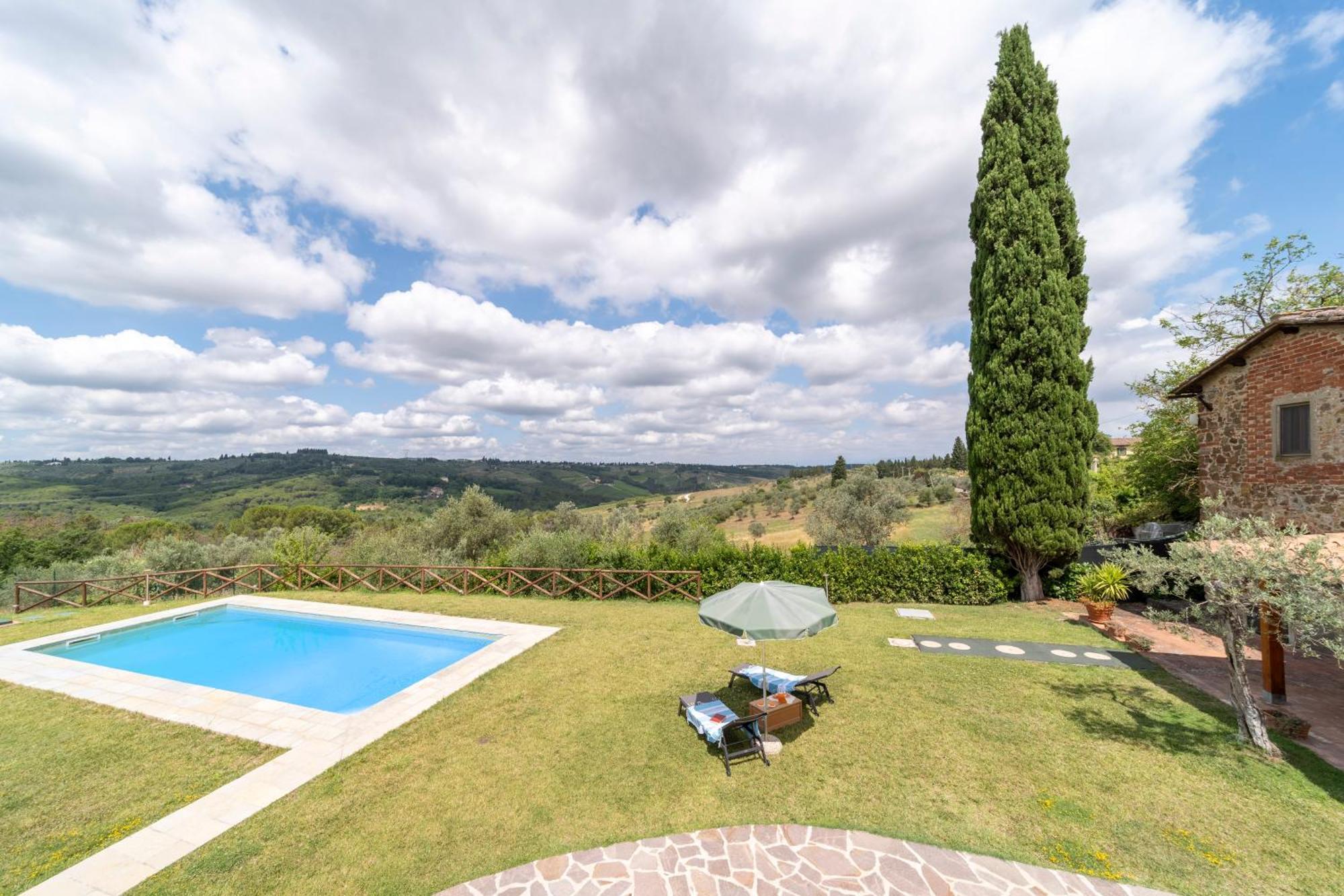 Villa Sunset Greve in Chianti Exteriör bild